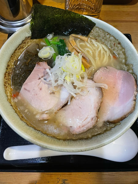 「もずくそば（しょっつる）」@麺切り 白流の写真