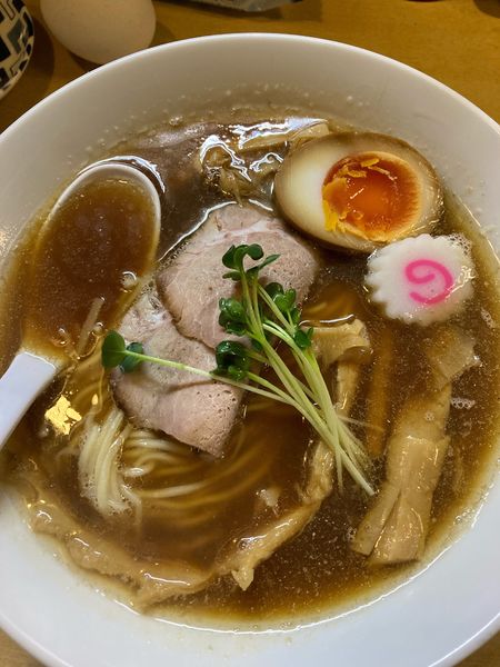 「ラーメン　いりこ飯」@三代目しゅうの写真