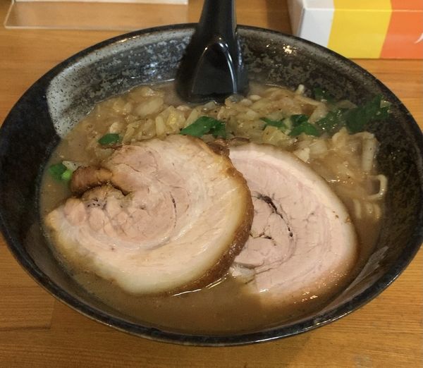 「にんにく味噌チャーシューメン」@麺処 らふてるの写真