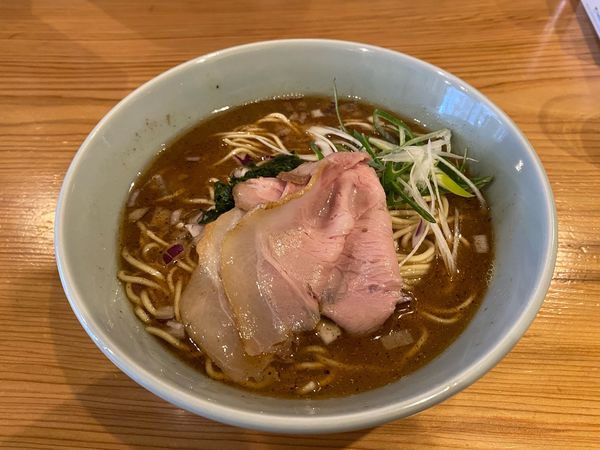 「さんま煮干しラーメン」@魚焚の写真