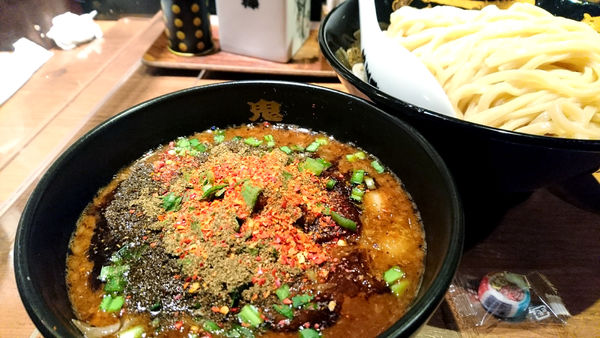 「【夜】カラシビつけ麺+シビ鬼マシ」@カラシビ味噌らー麺・つけ麺 神田本店の写真