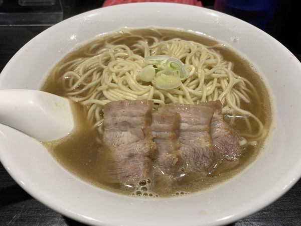 「肉そば（中） 900円」@自家製麺 伊藤 銀座店の写真