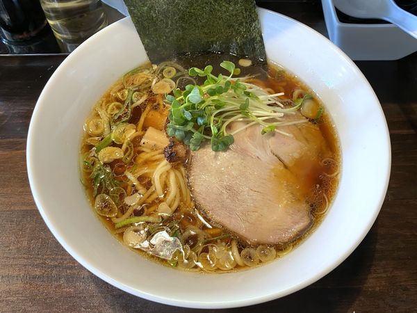 「醤油らーめん ７００円」@麺や まる喜の写真