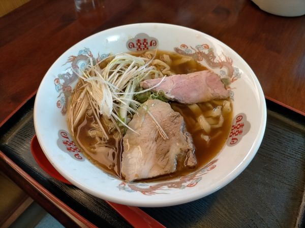 「ネギラーメン750円」@麺や しげとみ～の写真
