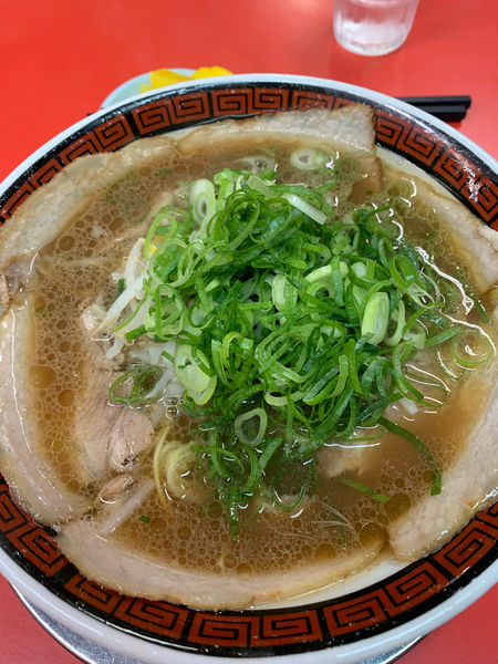 「中華そば（大盛）」@もっこす 石屋川店の写真