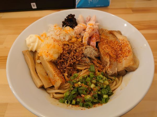 「まぜそば フレーバー」@煮干らーめん 川むらの写真