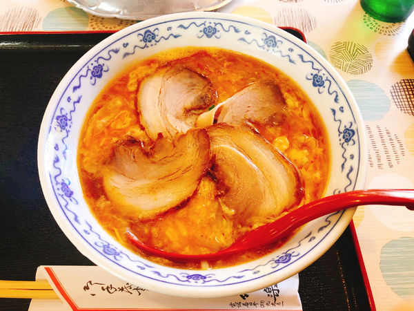 「トロ玉チャーシュー麺」@仙楽の写真