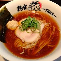 鶏の醤油ラーメン