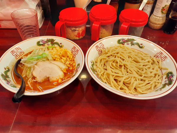 「つけ麺、大盛」@郎郎郎 向ヶ丘遊園店の写真
