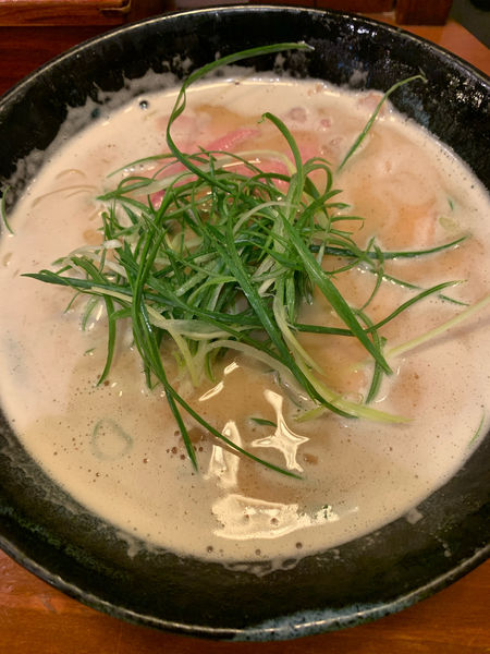 「鶏骨醤油」@弘雅流製麺の写真