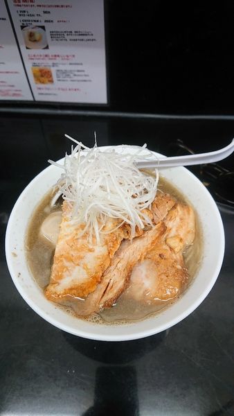 「煮干し hard（裏）」@煮干中華そば のじじR 我孫子店の写真