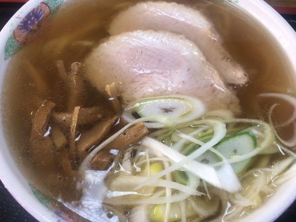 「手打ちラーメン710円」@さのらーめん 唐沢亭の写真