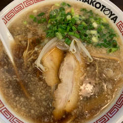 背脂醤油ラーメン