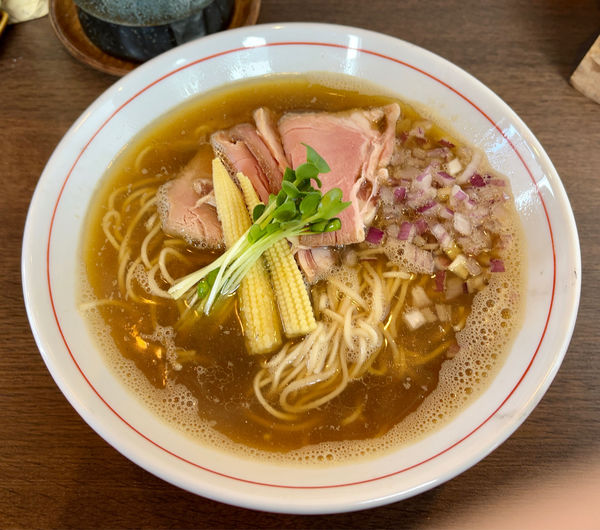 「水と煮干しのSOBA」@麺屋 グラフミの写真