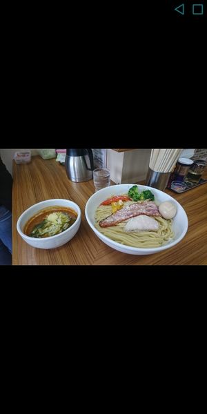 「トマトつけ麺」@大勝軒ROSSO－ロッソ－の写真