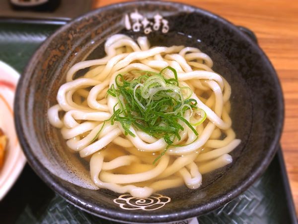 「かけ(小)￥150」@はなまるうどん 飯田橋東口店の写真