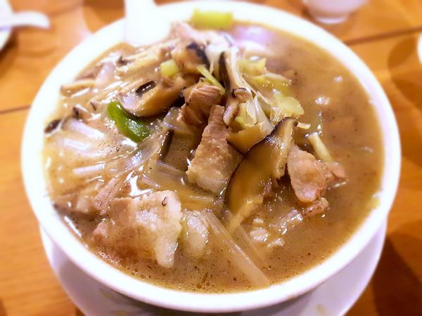 「しいたけそば￥810」@中華料理 十八番 八丁堀店の写真