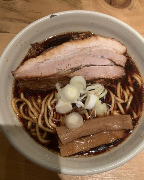 「らーめんmicro 800円」@人類みな麺類 東京本店の写真