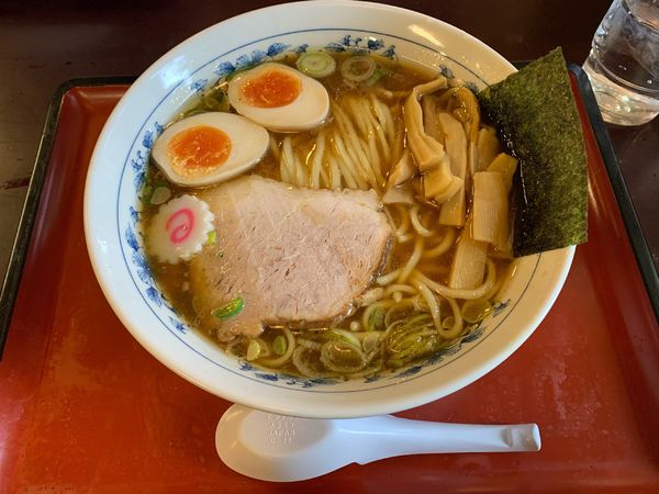 「中華そば＋味玉」@小金井大勝軒の写真