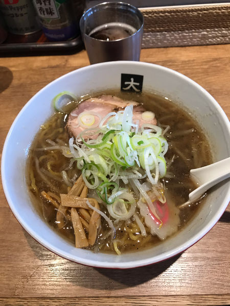 「醤油ラーメン 850円」@大島の写真
