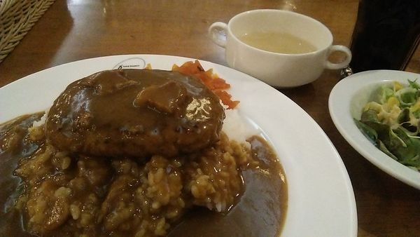 「バーグカレー 900円」@レストラン BONの写真