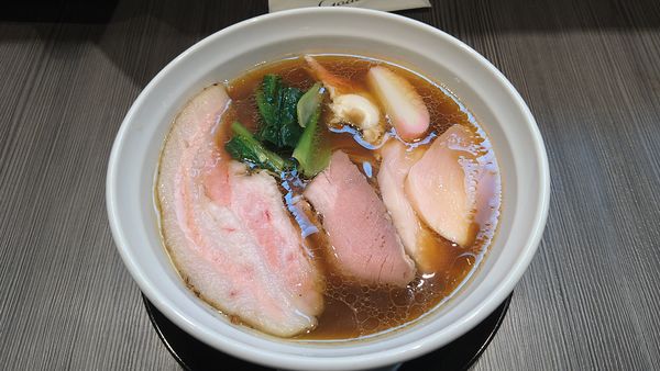 「６年そば¥1600+トリュフ薫る舞茸のリゾット¥400+生ビ」@柳麺 呉田-goden-の写真