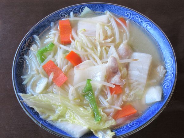 「タンメン（700円）」@手打ちラーメン 三玉家の写真