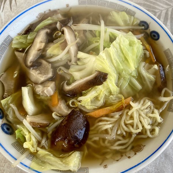 「しいたけそば」@中華料理 香雅の写真