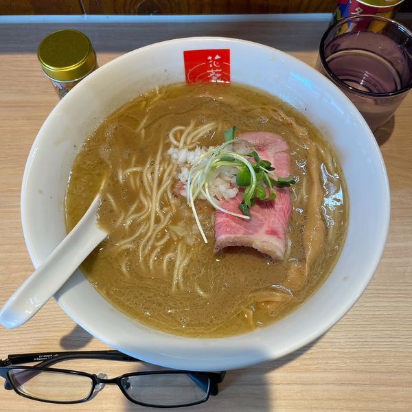 「濃厚煮干しそば」@煮干中華そば ハナアオイの写真