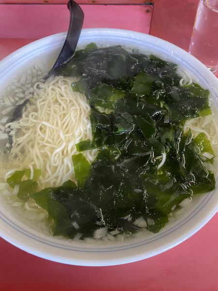 「ワカメタンメン（大盛り）」@ラオシャンの写真