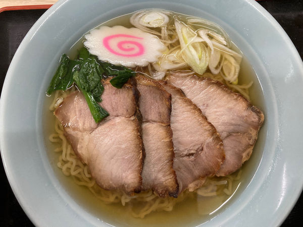 「チャーシュウメン 600円」@釜萬食堂の写真