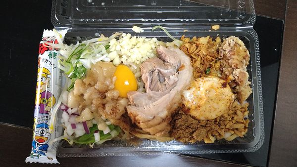 「小まぜそば(テイクアウト)」@らーめん藤ろうの写真