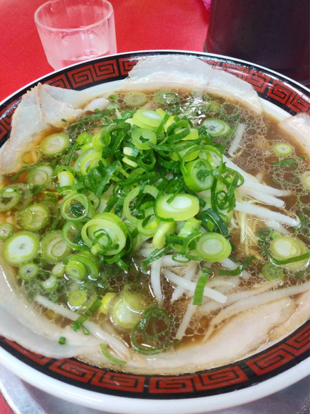 「中華そば（大盛）」@もっこす 石屋川店の写真