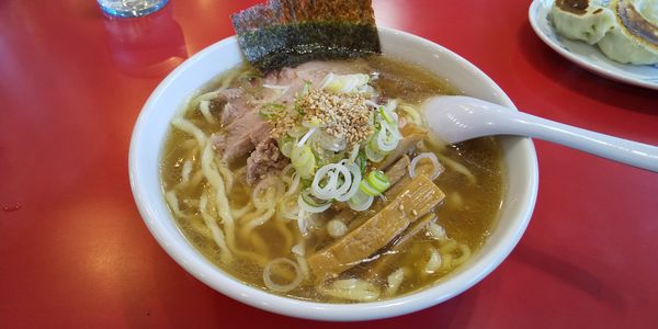 「塩ラーメン」@麺来亭の写真