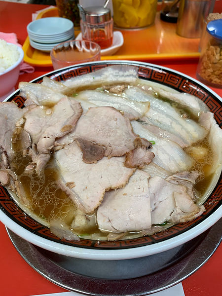 「チャーシュー麺　大盛」@もっこす 石屋川店の写真