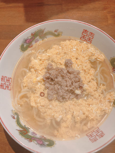「raik式ニュータンタンメン」@CLAM＆BONITO貝節麺RAIKの写真