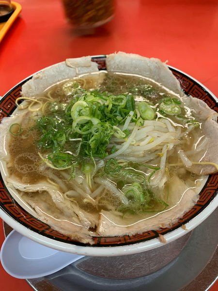 「中華そば　大盛」@もっこす 石屋川店の写真