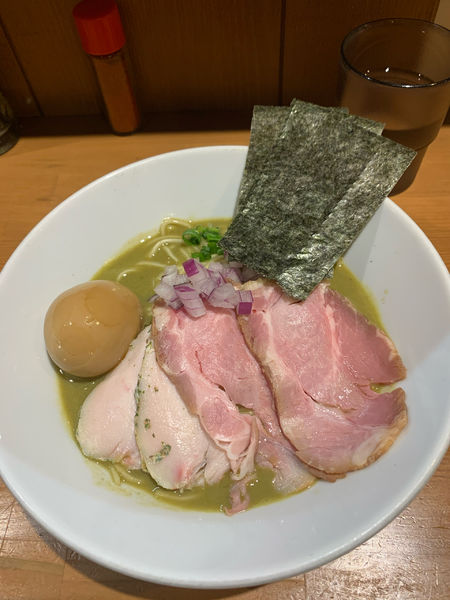 「限定特製濃厚牡蠣そば」@亀戸煮干中華蕎麦 つきひの写真