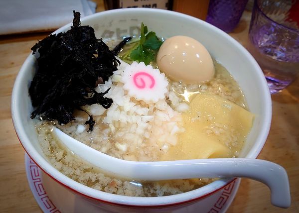 「塩煮干し特製そば」@中華そば ムタヒロの写真