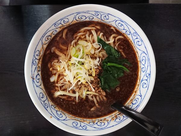 「担々麺」@中国手打拉麺 馬賊 浅草本店の写真