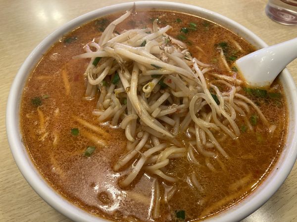 「激辛みそラーメン¥750(税別)」@萬来 八木崎店の写真