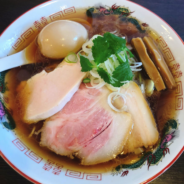 「政宗 醤油　820円」@つけ麺 弥七の写真