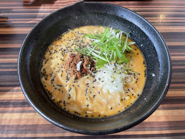 「濃厚胡麻ラーメン830円」@Chinese Dining 胡食 ~kokuu~の写真