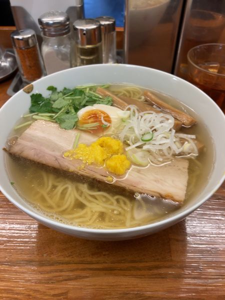 「和風柚子柳麺」@麺屋ひょっとこの写真