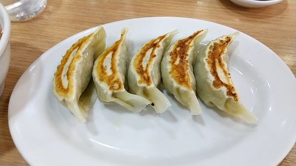 「焼き餃子(250円)」@つけ麺大王 蒲田東口店の写真