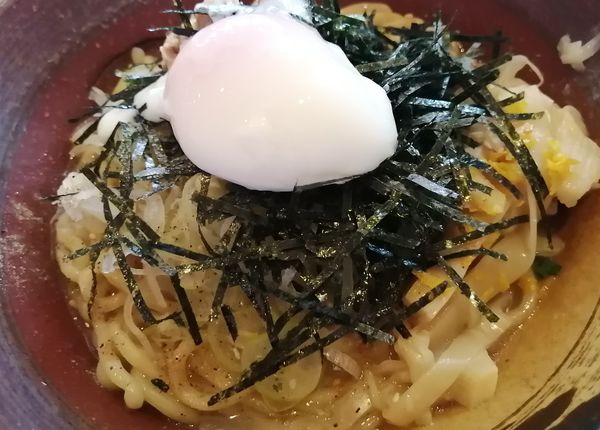 「まぜそば白¥780」@麺通 幹づ記の写真