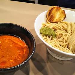 海老トマトつけ麺