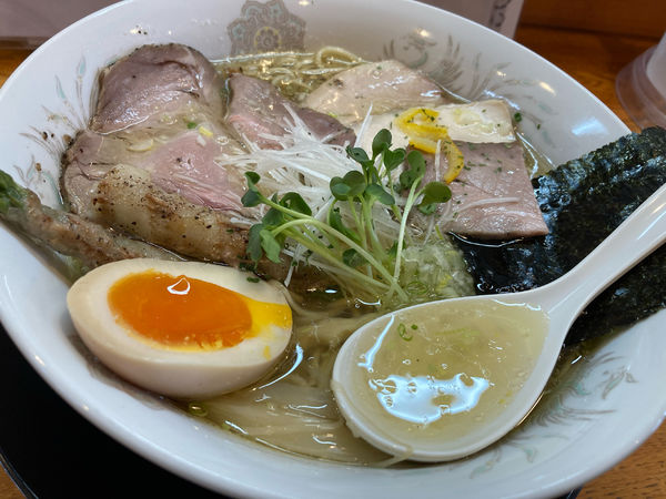 「特製塩そば」@おとなの塩sobaの写真