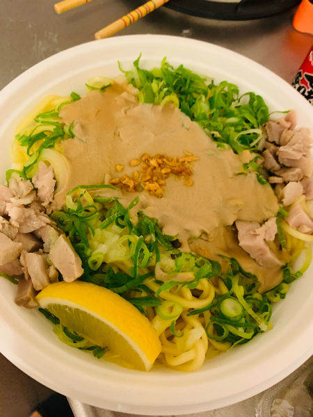 「（テイクアウト）濃厚あん肝のまぜそば」@麺や でこの写真