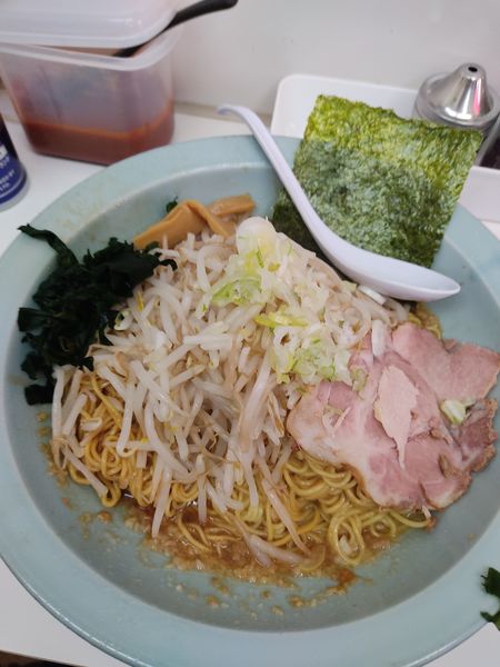 「たれそば　大」@◯つばき食堂の写真